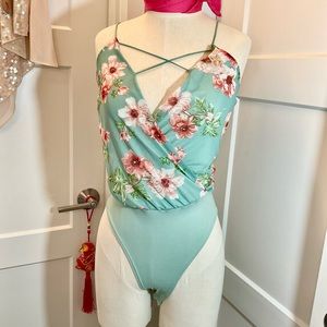 O’Delilah Floral Bodysuit